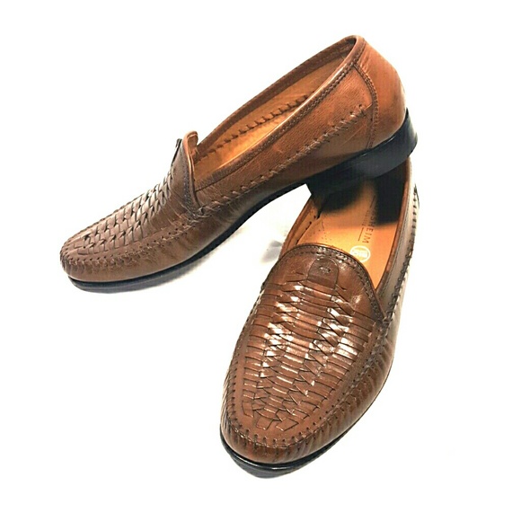 Florsheim Other - Mens Brown Leather Slip On Shoes